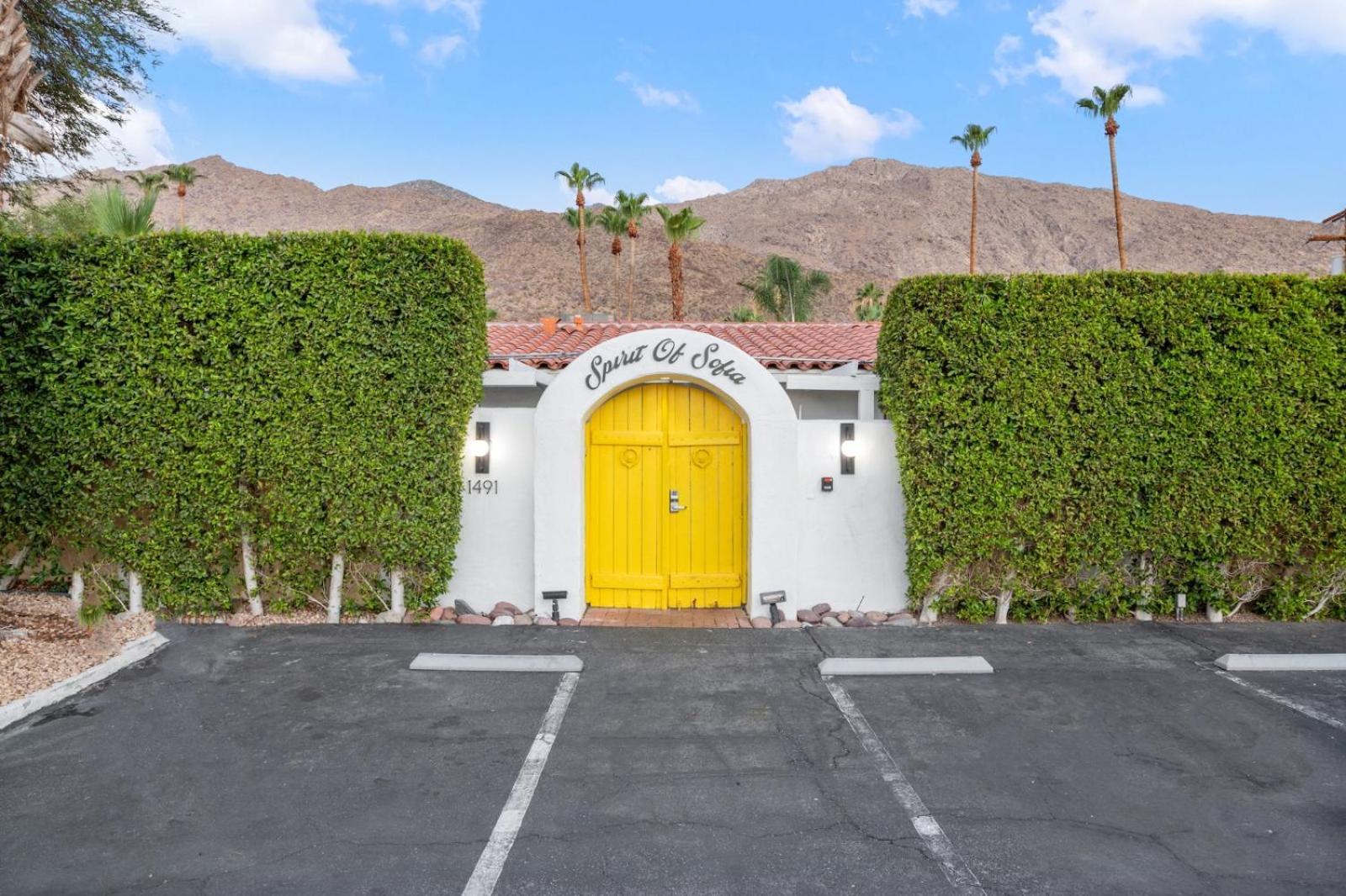 Hotel Spirit Of Sofia Palm Springs Exterior foto